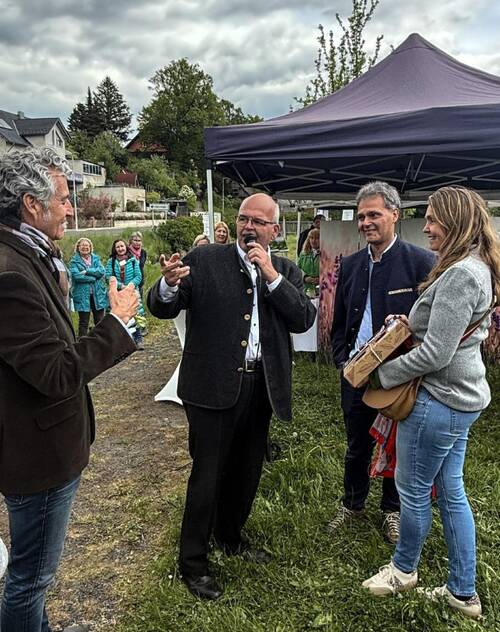 Opening speech at the new Edible Wild Plant Park (EWILPA) in Bad Neualbenreuth